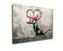 Wallity Lienzo Decorativo Banksy WY21 (70 x 100 cm)